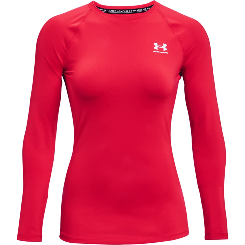 Under Armour Women's HeatGear Compression Long-Sleeve T-Shirt  Red (60