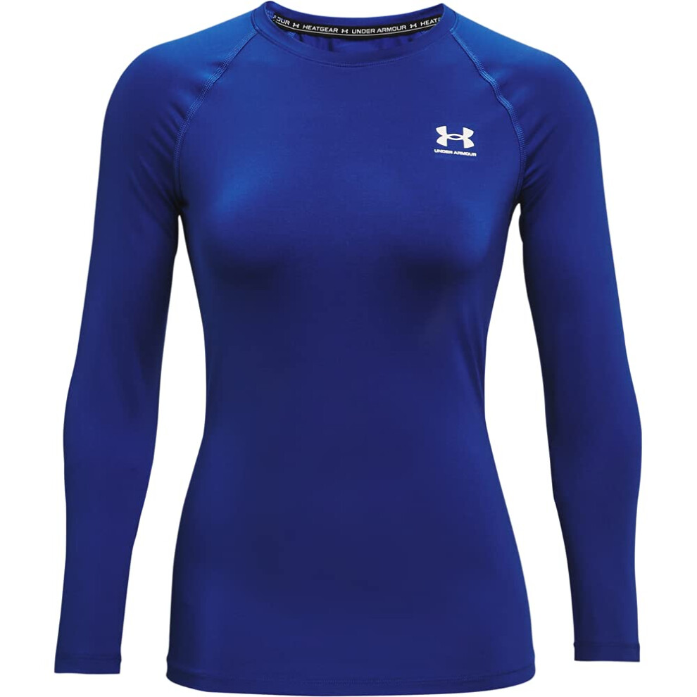 Under Armour Women's HeatGear Compression Long-Sleeve T-Shirt  Royal (