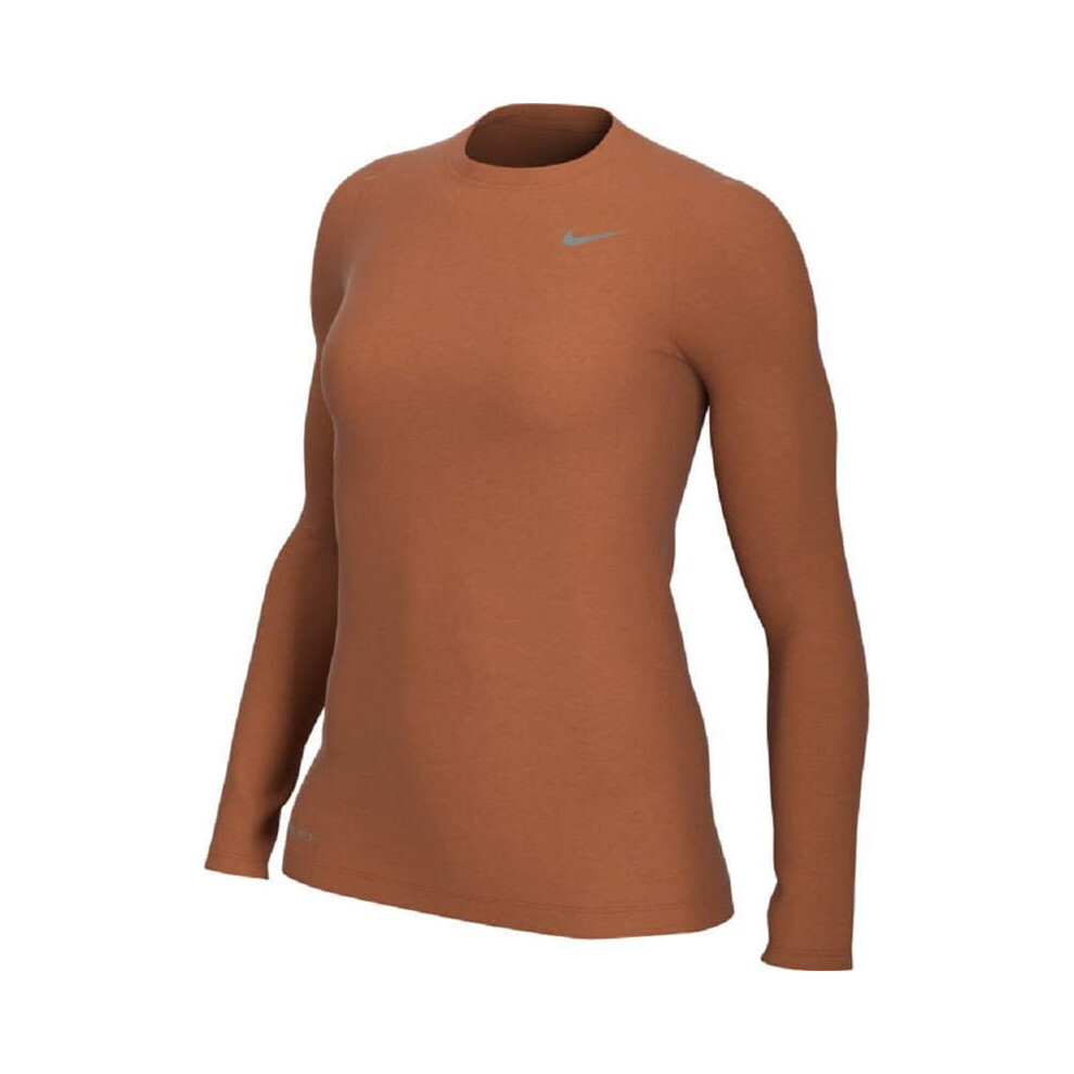 Nike Women's Longsleeve Legend T Desert Orange  M