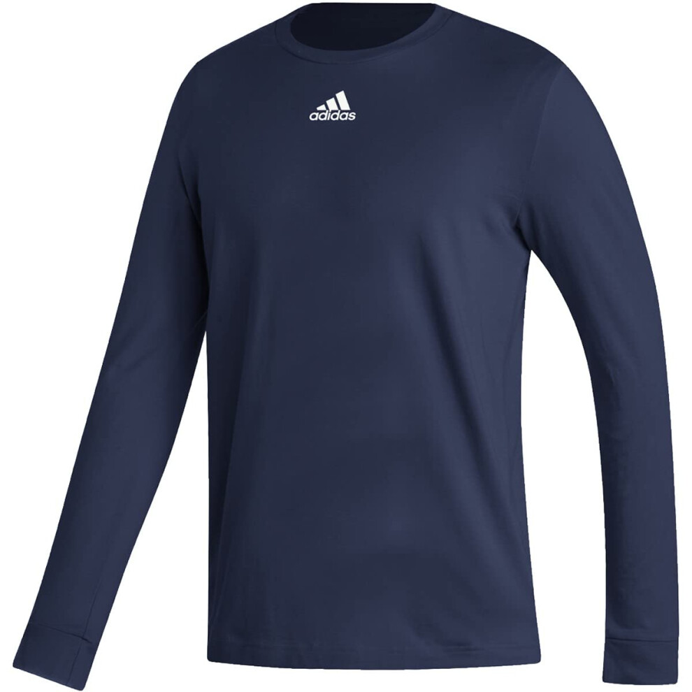 adidas HE73023XL M Fresh LS TEE NAVBLU/NAVBLU/White 3XL