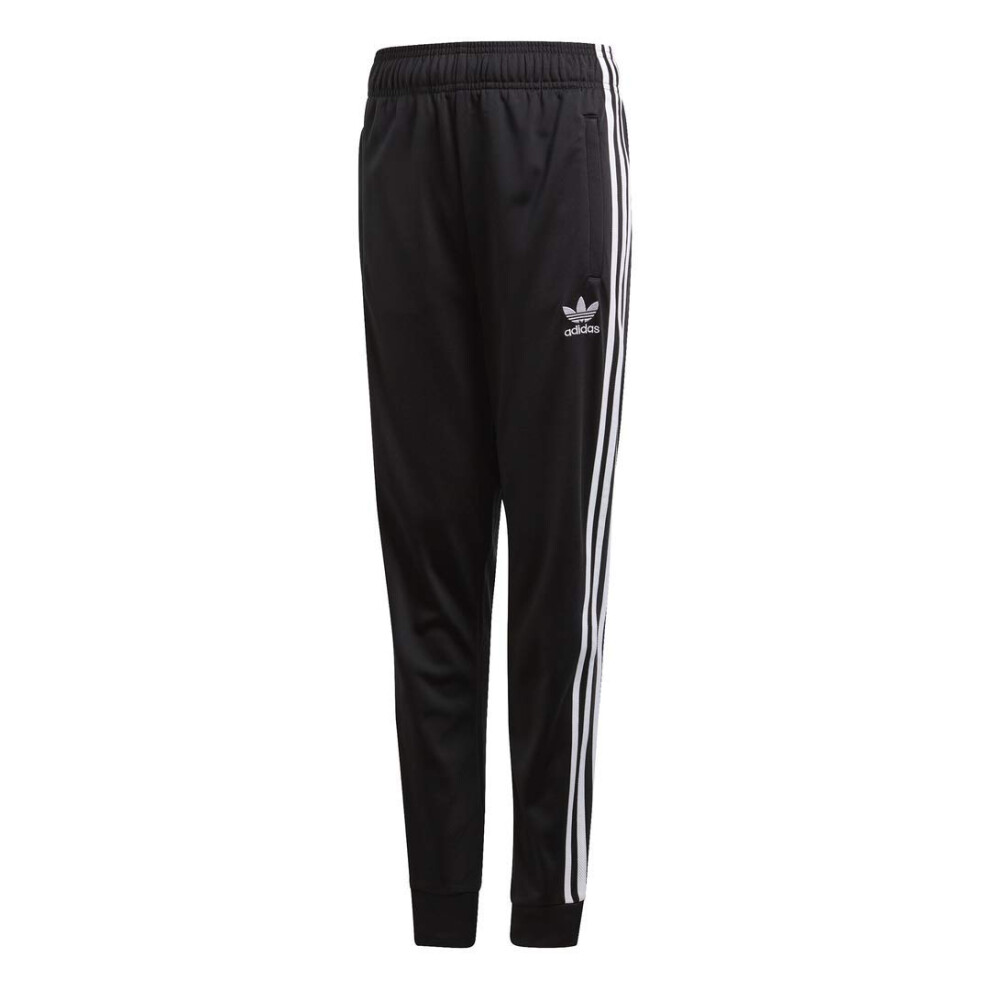 adidas Originals unisex-youth SST Track Pants Black/White X-Large