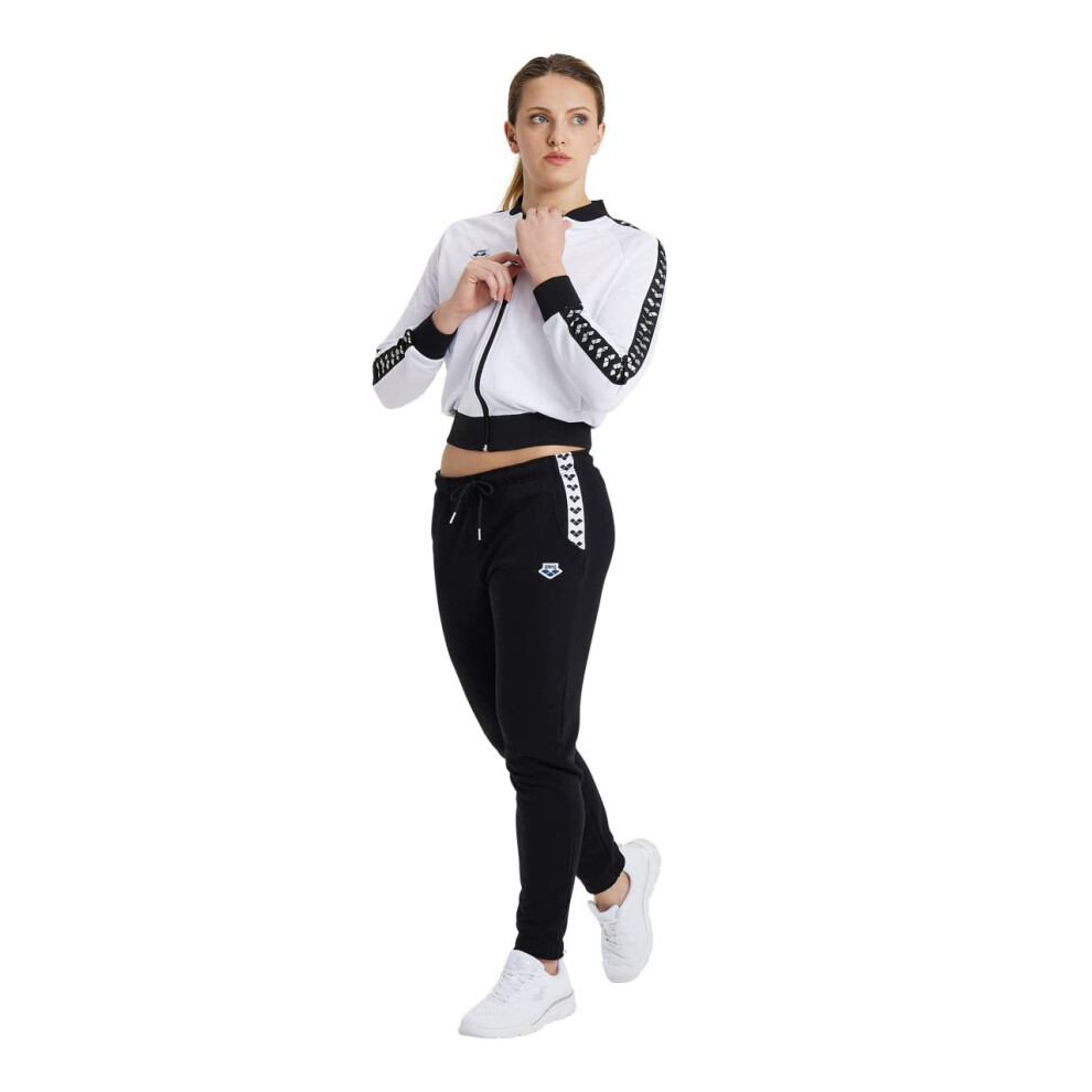 ARENA Womens Icons Pant Solid  Black/White/Black  XS