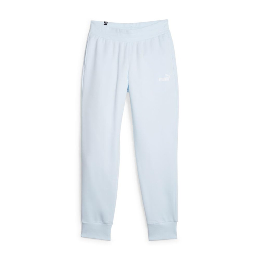 PUMA Womens Essentials Fleece Closed Sweatpant M ICY Blue