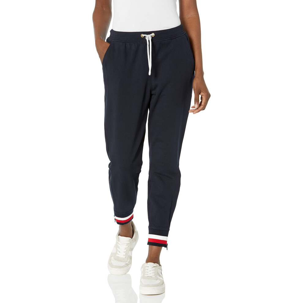 Tommy Hilfiger Women's Adaptive Sweatpants with Drawcord Closure  Dese