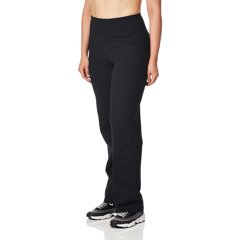 Skechers Women's Go Walk Pant Straight Leg  Bold Black  X-Small