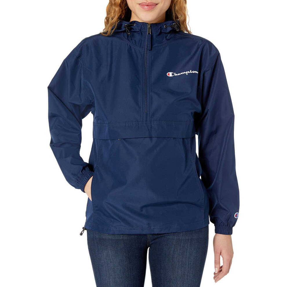 Champion Windbreaker  Packable  Wind and Water-Resistant Jacket for Wo