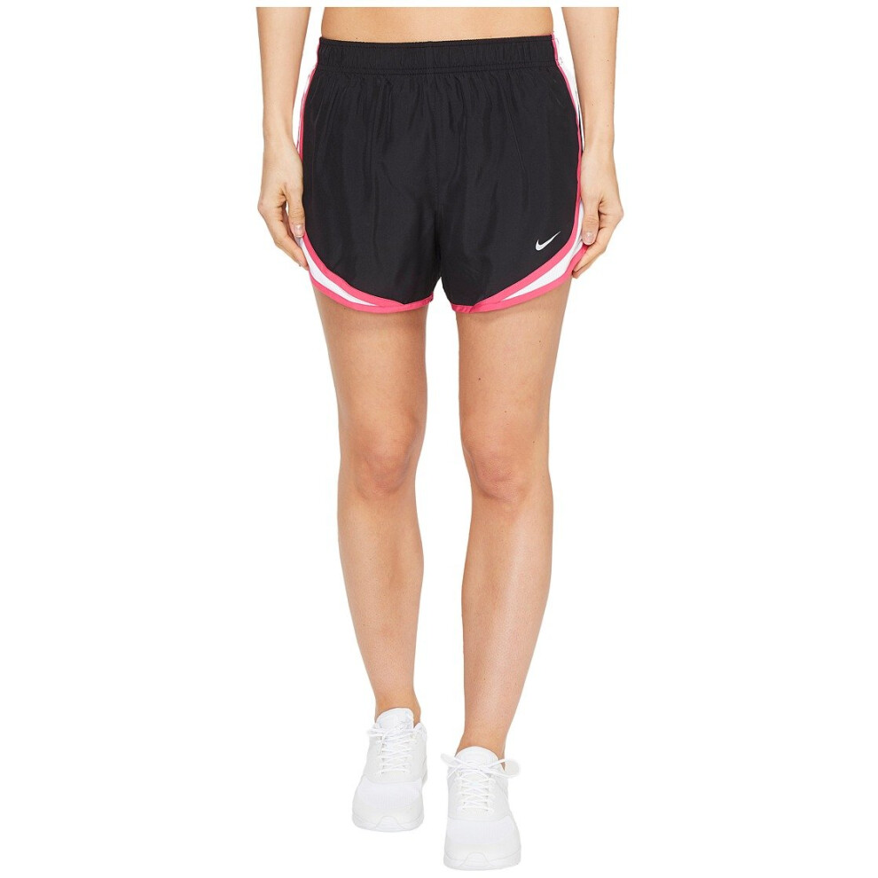 Nike Womens Tempo Fitness Running Shorts Black S