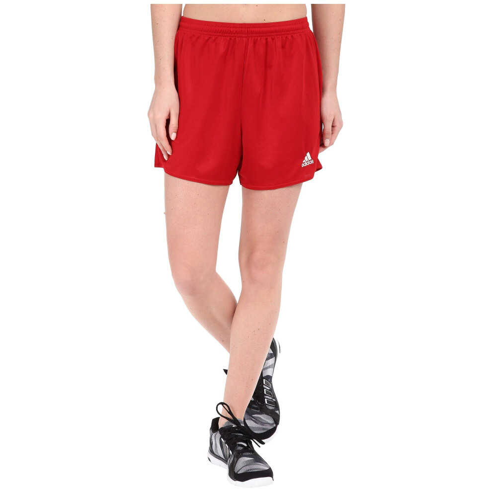 adidas Women's Parma 16 Shorts Power Red/White Medium