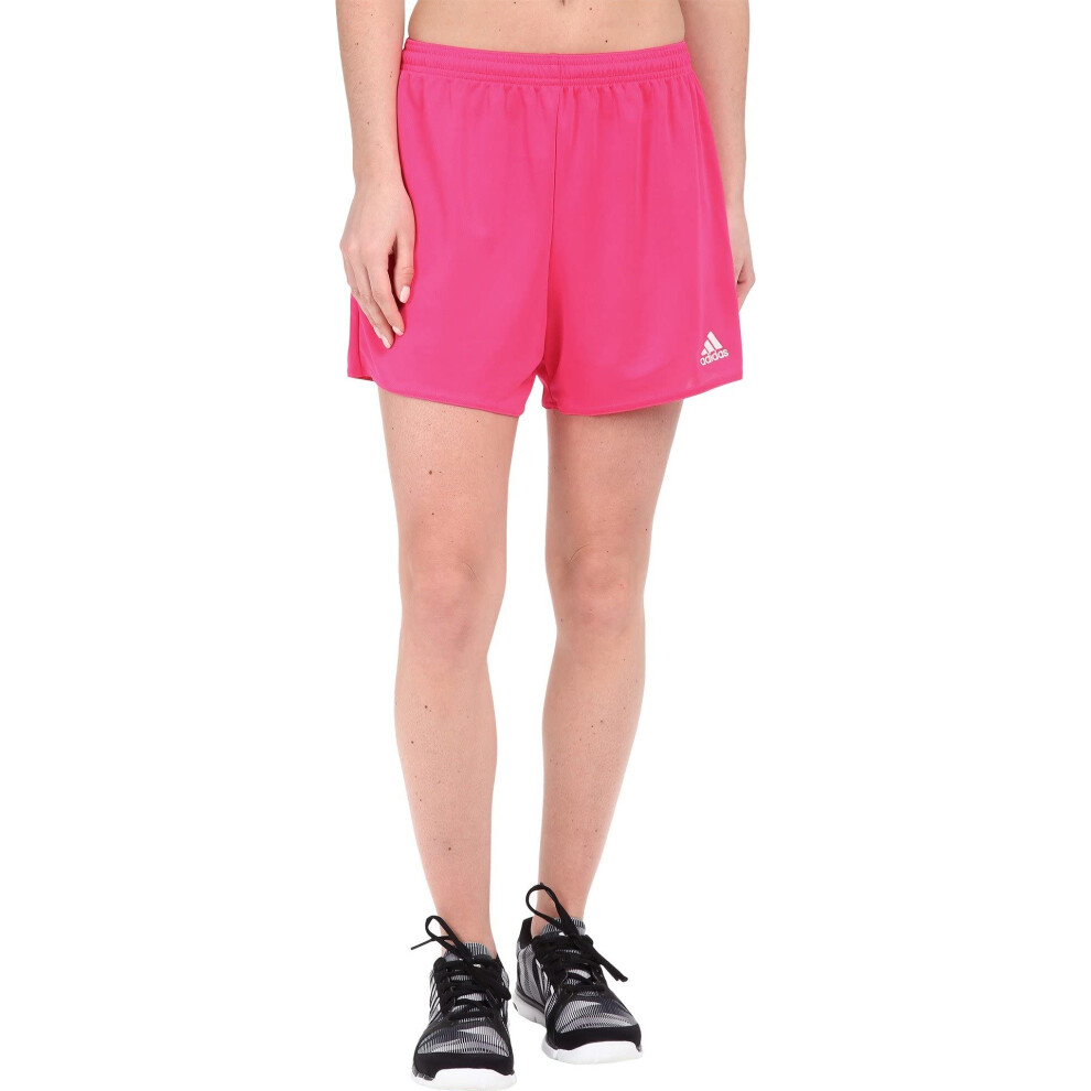 adidas Women's Parma 16 Shorts Shock Pink/White Medium