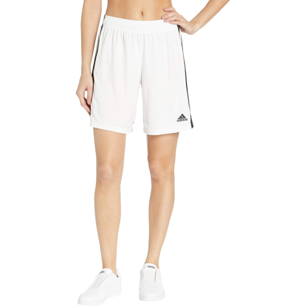 adidas Women's Tastigo 19 Shorts  White/Black  Small