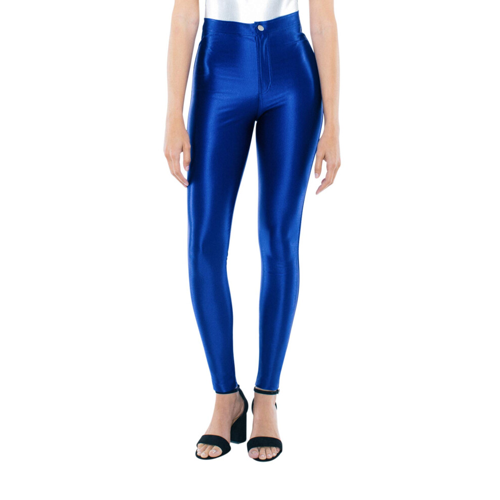 American Apparel Women's The Disco Pant  Royal Blue  X-Small