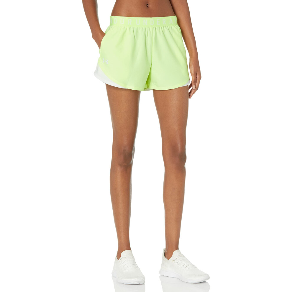 Under Armour Womens Play Up 3.0 Shorts  Pale Moonlight (911)/White  Sm