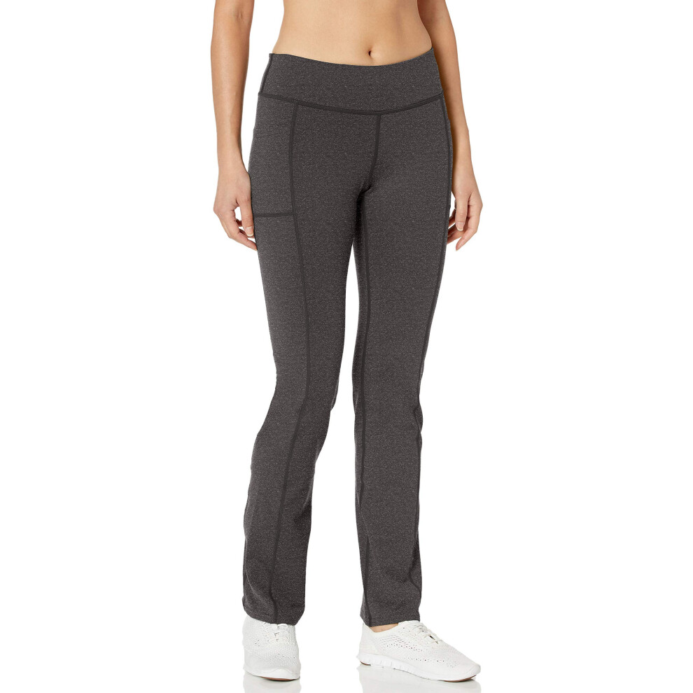 Skechers womens Go Walk Pant Leggings  Charcoal Grey  Medium Tall US