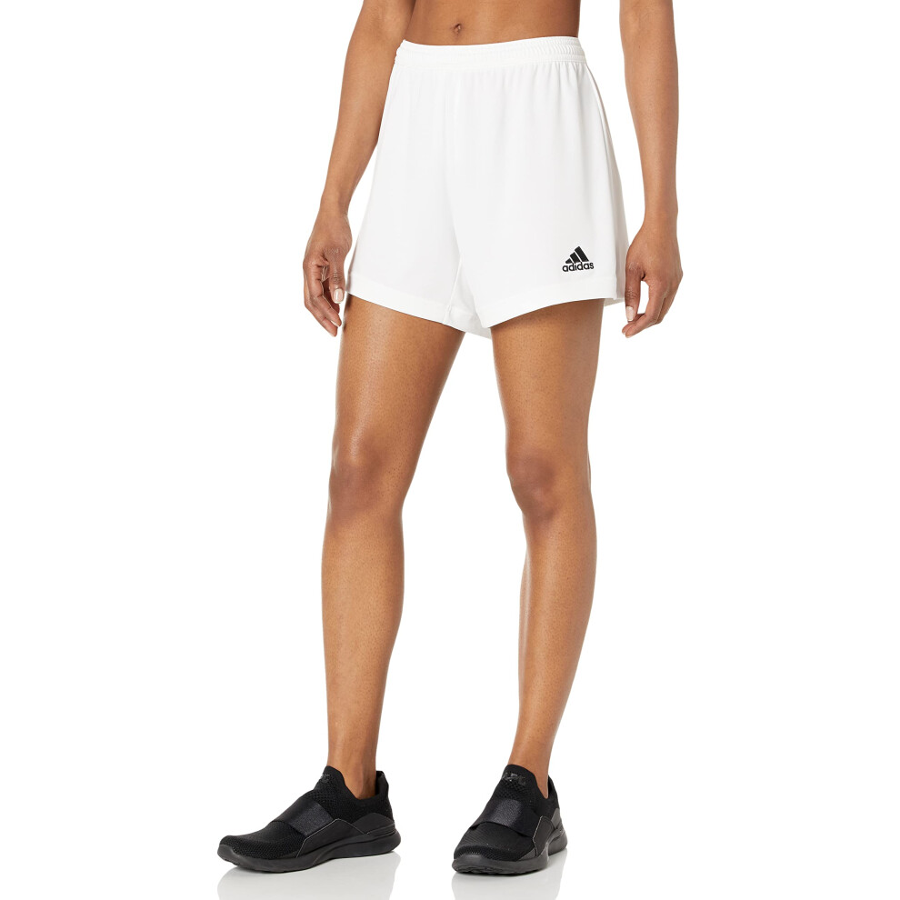 adidas Women's Entrada 22 Shorts  White  Small