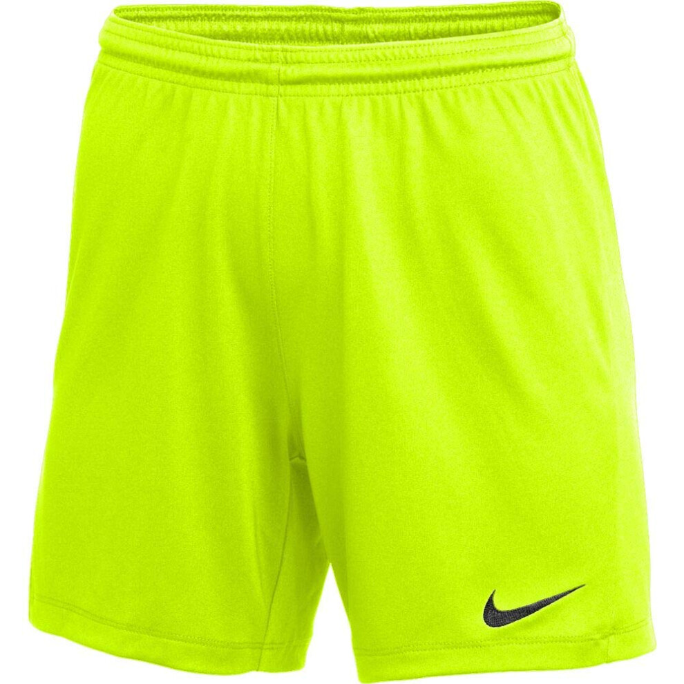 Nike Womens Park III Shorts Volt XL