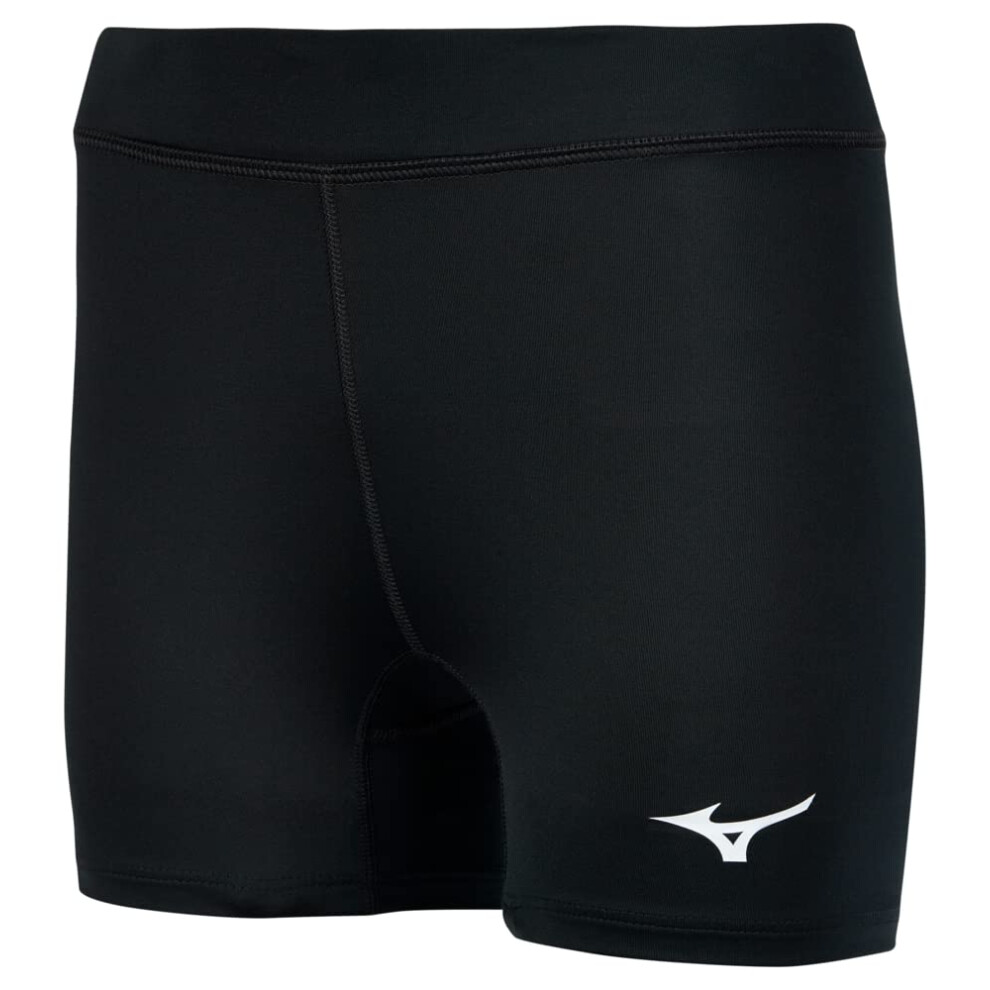 Mizuno Women's Standard Vortex V2 Volleyball Short  Black  Medium