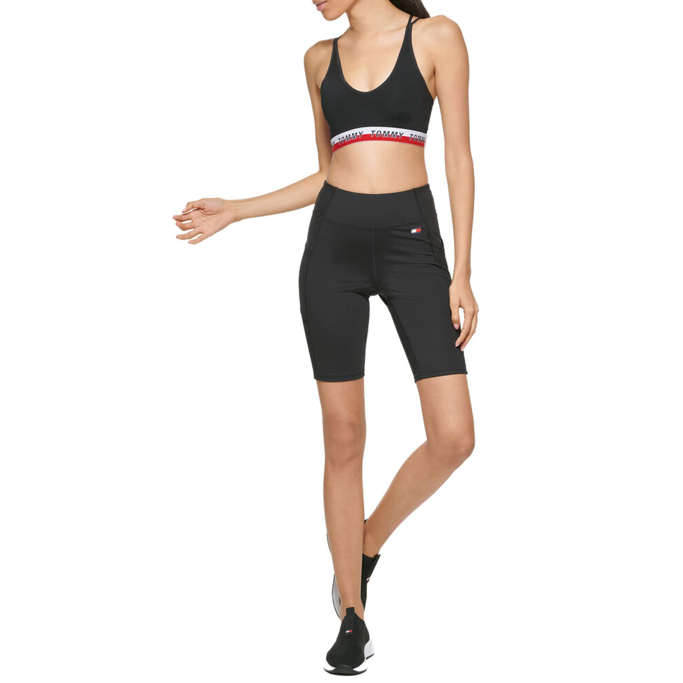 Tommy Hilfiger Performance Athletic Biker Shorts for Women (High Waist