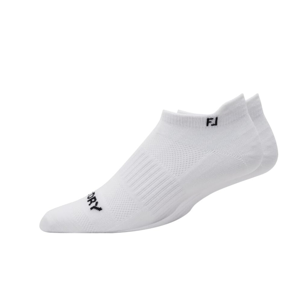 FootJoy Women's 2023 ProDry Lightweight Roll Tab  White  Fits Shoe Siz