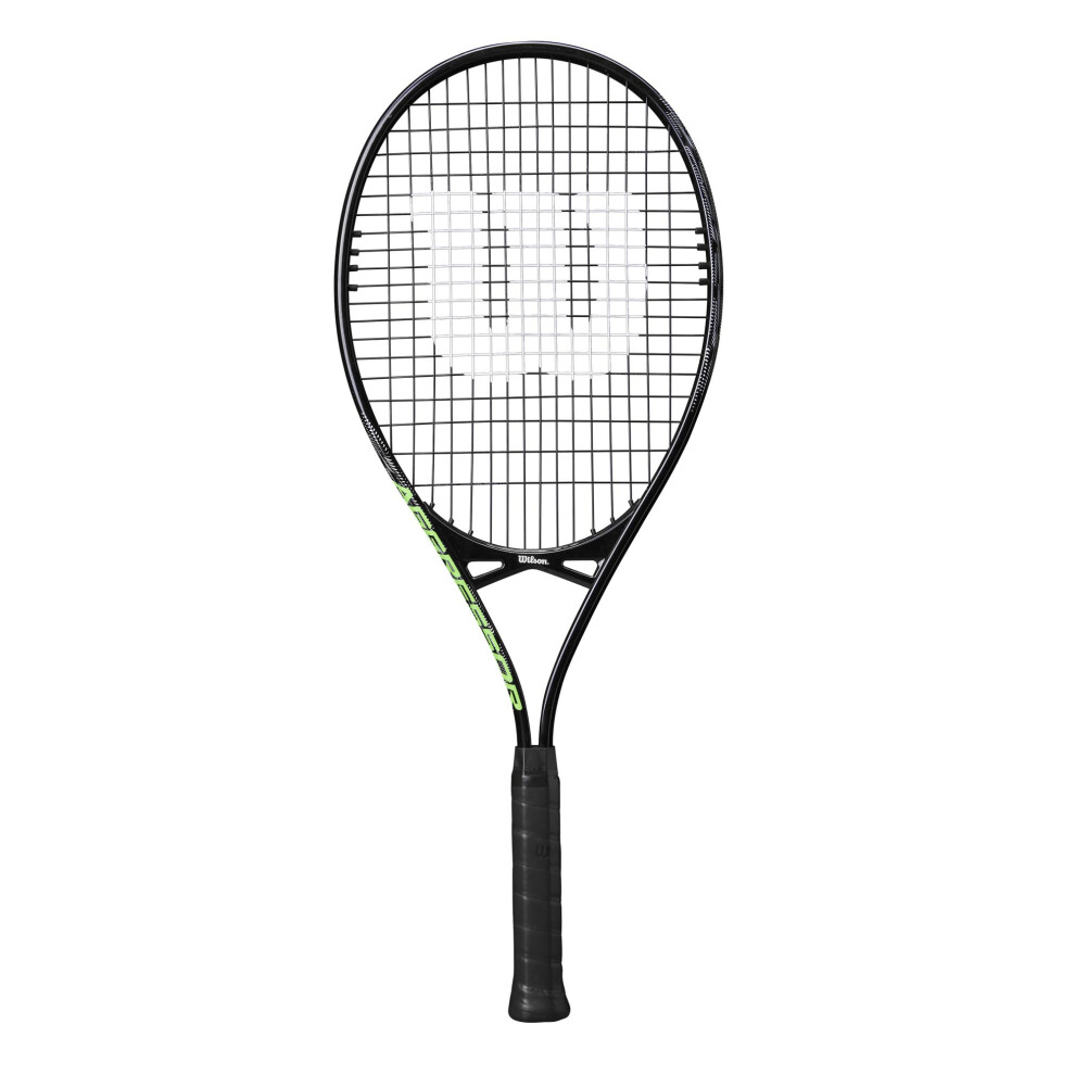 Wilson Aggressor Adult Recreational Tennis Racket - Grip Size 3-4 3/8"