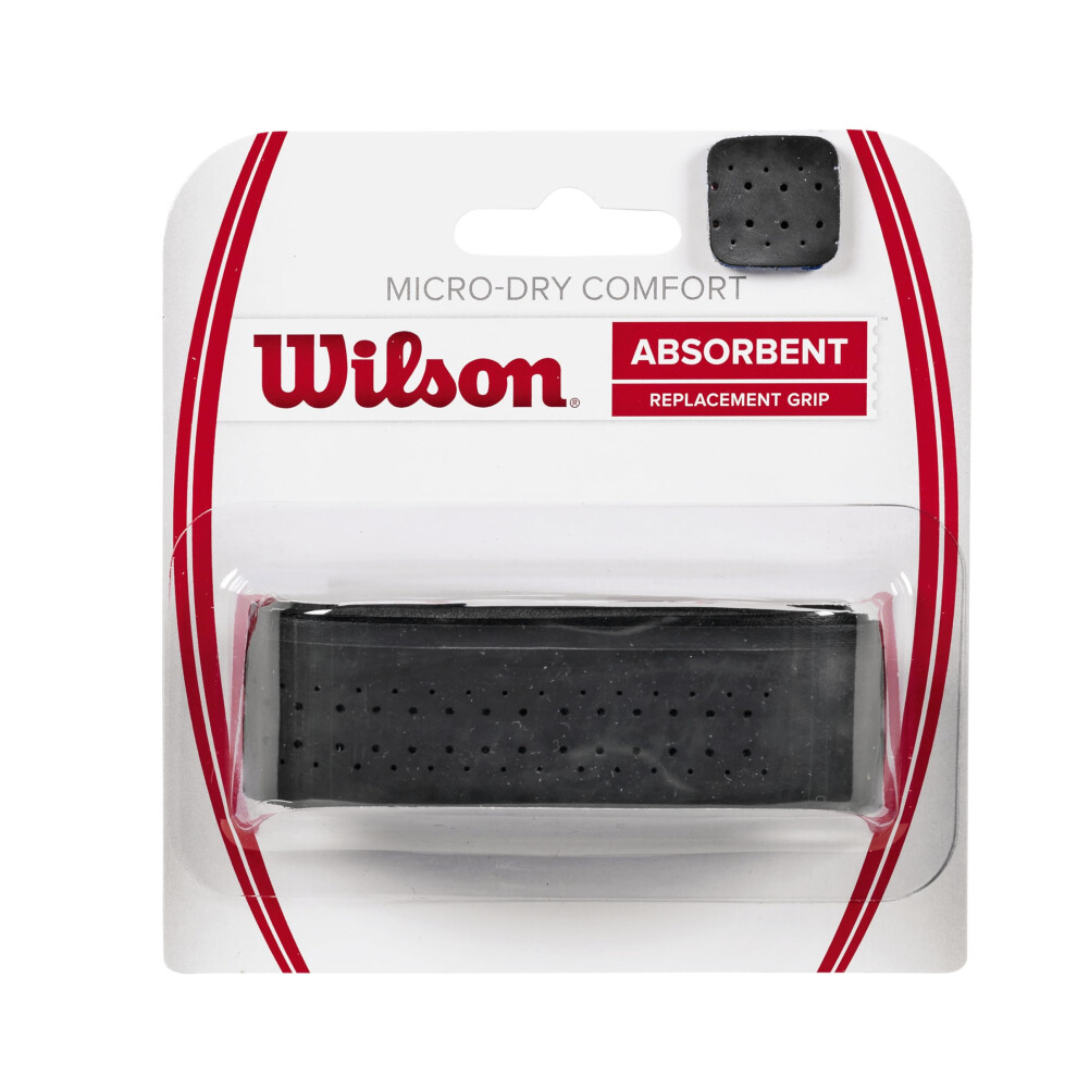 WILSON Micro-Dry Comfort Replacement Grip  Black