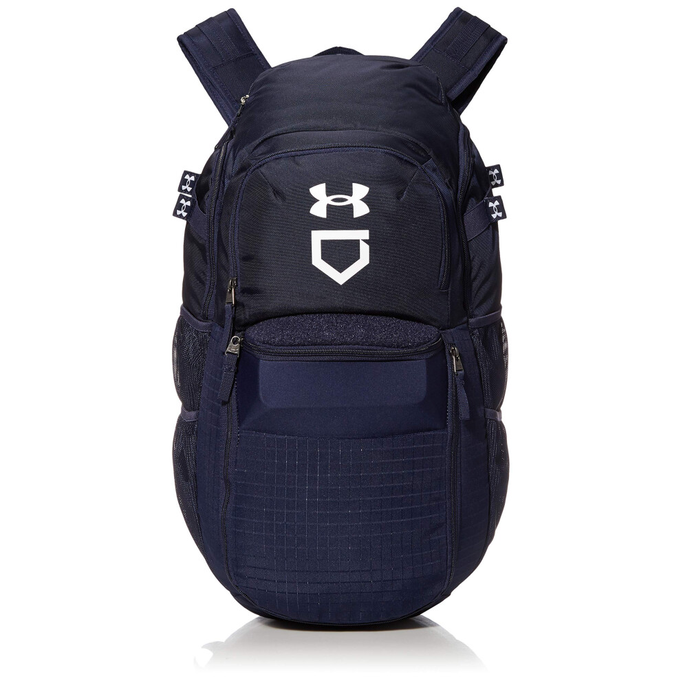 Under Armour mens Yard Baseball Backpack   Midnight Navy (410)/White