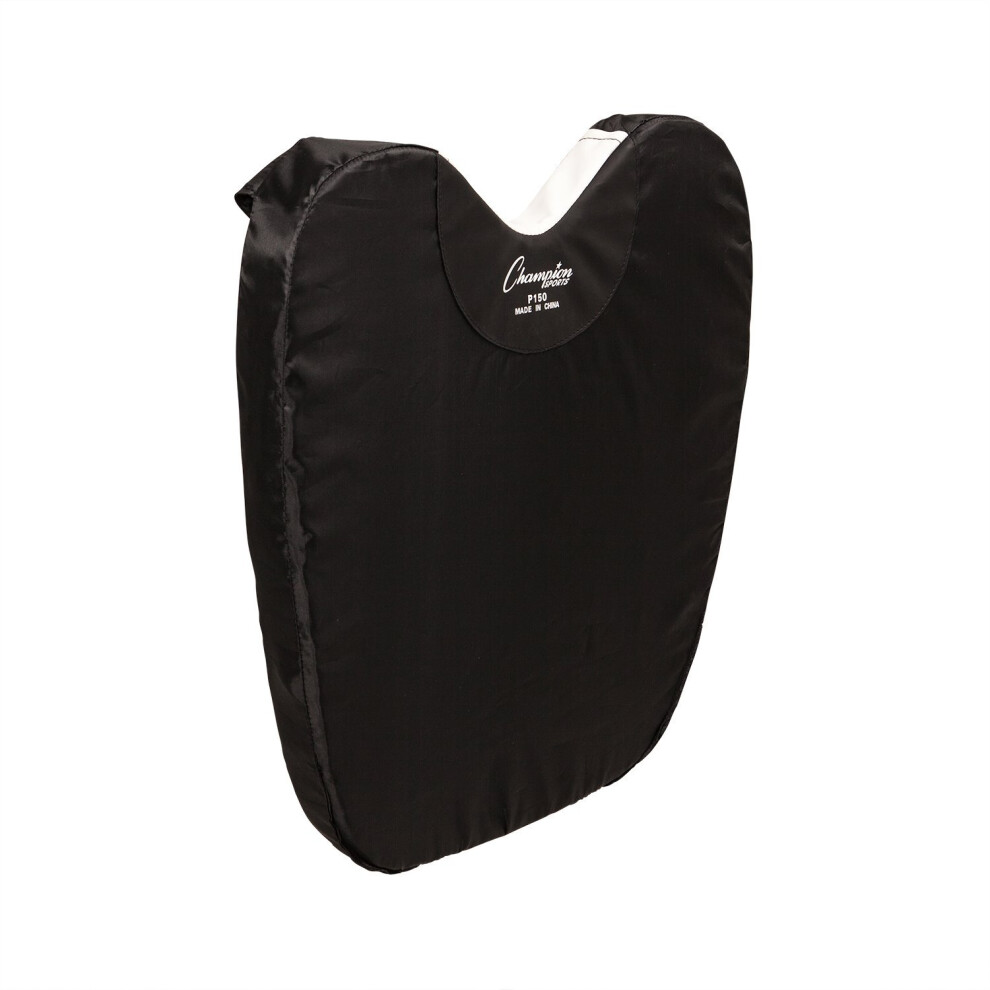 Champion Sports Umpire Exterior Body Chest Protector Pad With Y-Strap