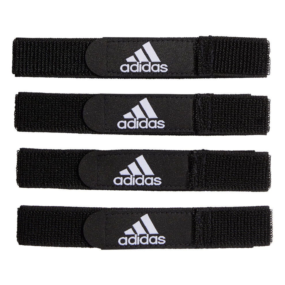 adidas Soccer Shin Guard Strap  Black  One Size