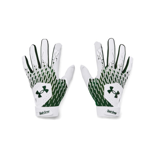 Under Armour Under Armour Herren Clean Up Baseballhandschuhe, Weiß/Forest Green, Klein