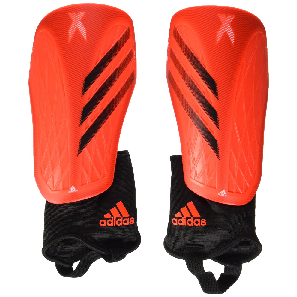 adidas Unisex-Adult X Match Shin Guards Sky Rush/White/Team Shock Pink