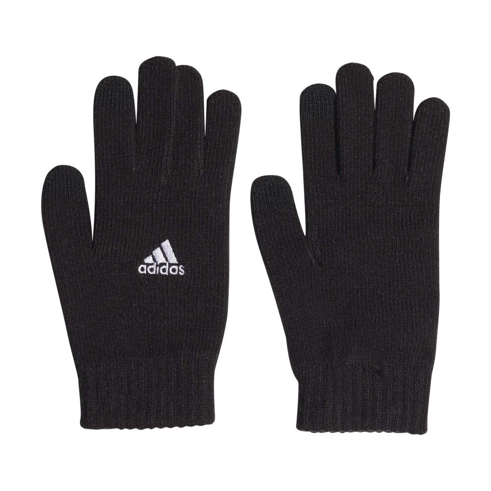 adidas unisex-adult Tiro Glove Black/White Large