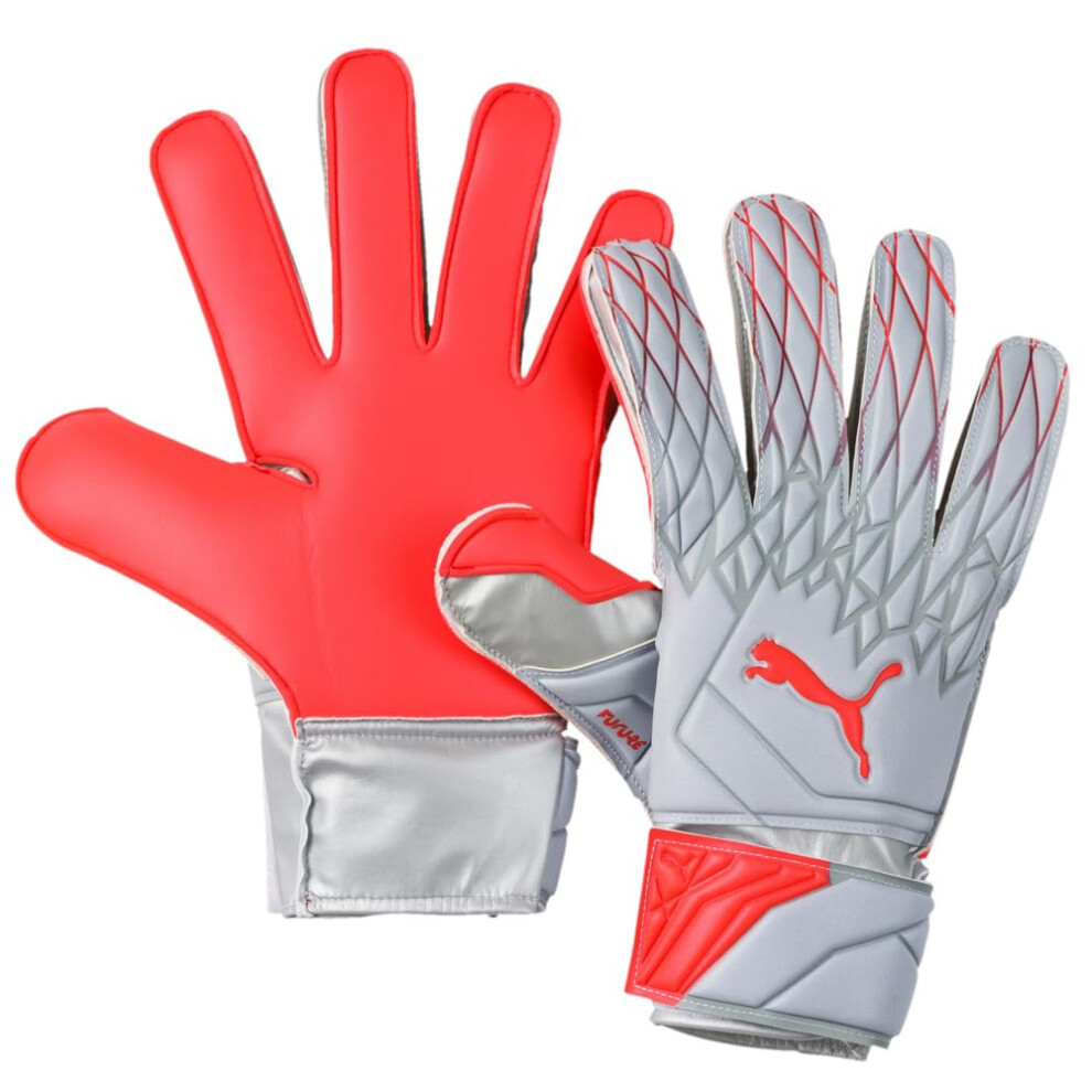 PUMA Future Grip 19.4 Gloves - Grey-Orange 5