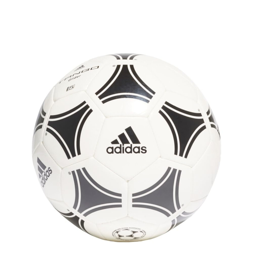 adidas Unisex-Adult Tango Glider Soccer Ball  White/Black  3