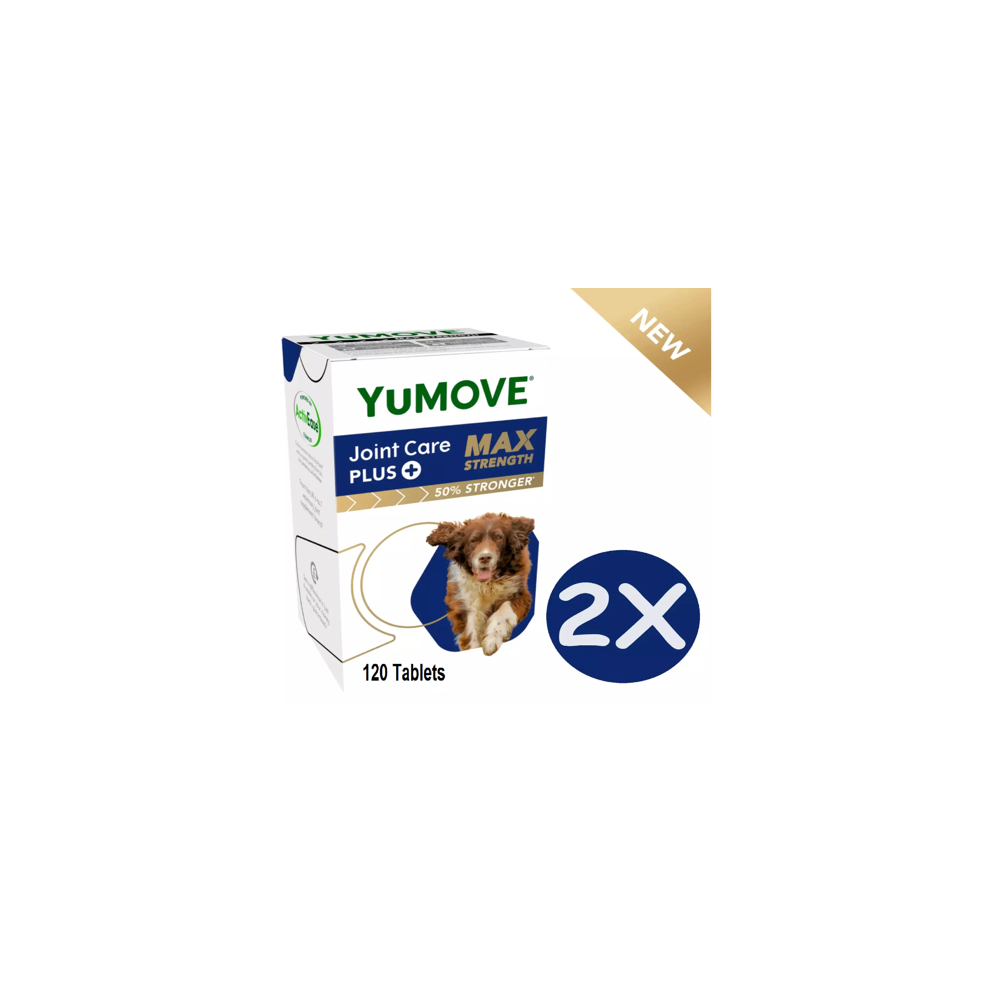 Lintbells YuMOVE Senior MAX Strength Dog Joint Supplement Stiff Older Dogs 240