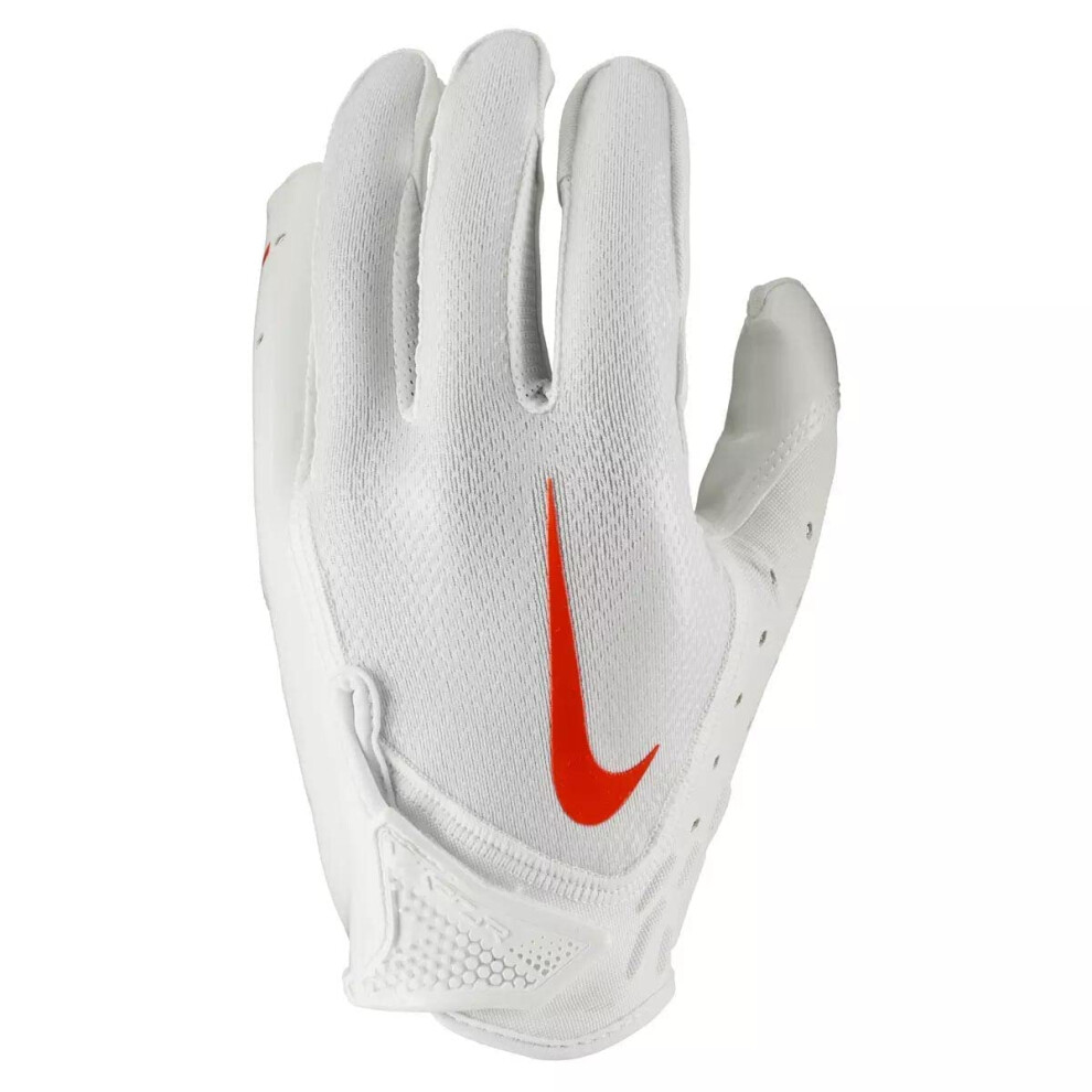 Nike Vapor Jet 7.0 Football Gloves White | Orange Medium