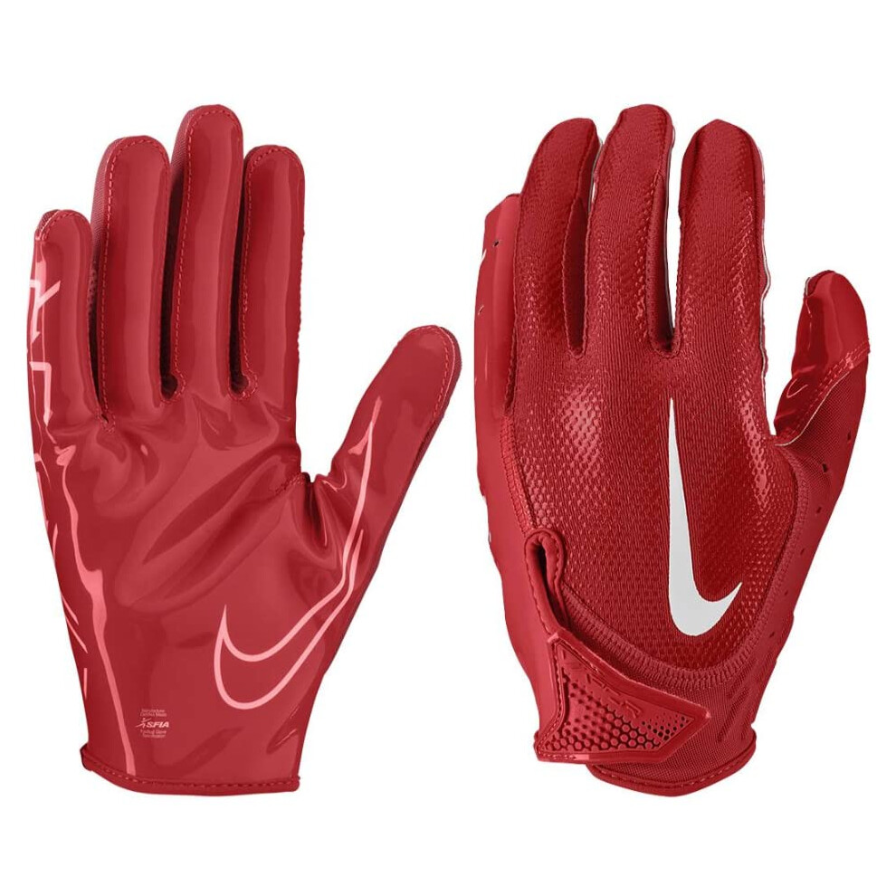 Nike Vapor Jet 7.0 Football Gloves Red | Red | White 2XL