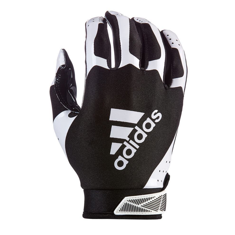 adidas ADIFAST 3.0 Adult Football Receiver Glove  Black/White  Medium