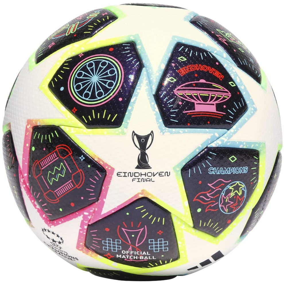 adidas Womens UCL Pro Soccer Ball - Official Match Ball with Seamless