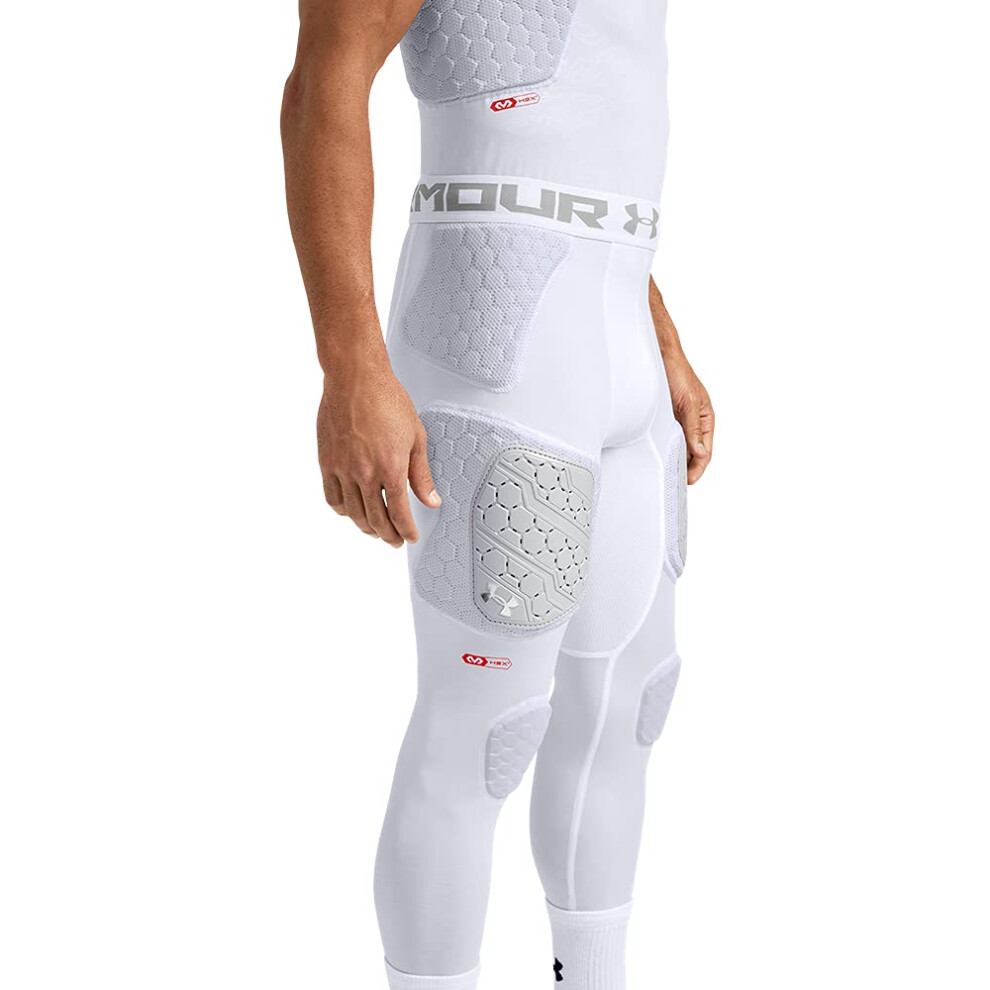 Gameday Armour Pro 7-Pad 3/4 Tight-WHT  LG