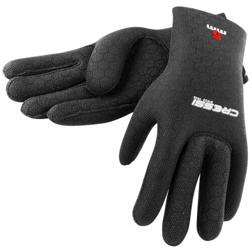 Cressi Cressi High Stretch Handschuhe 5 mm Schwarz XL