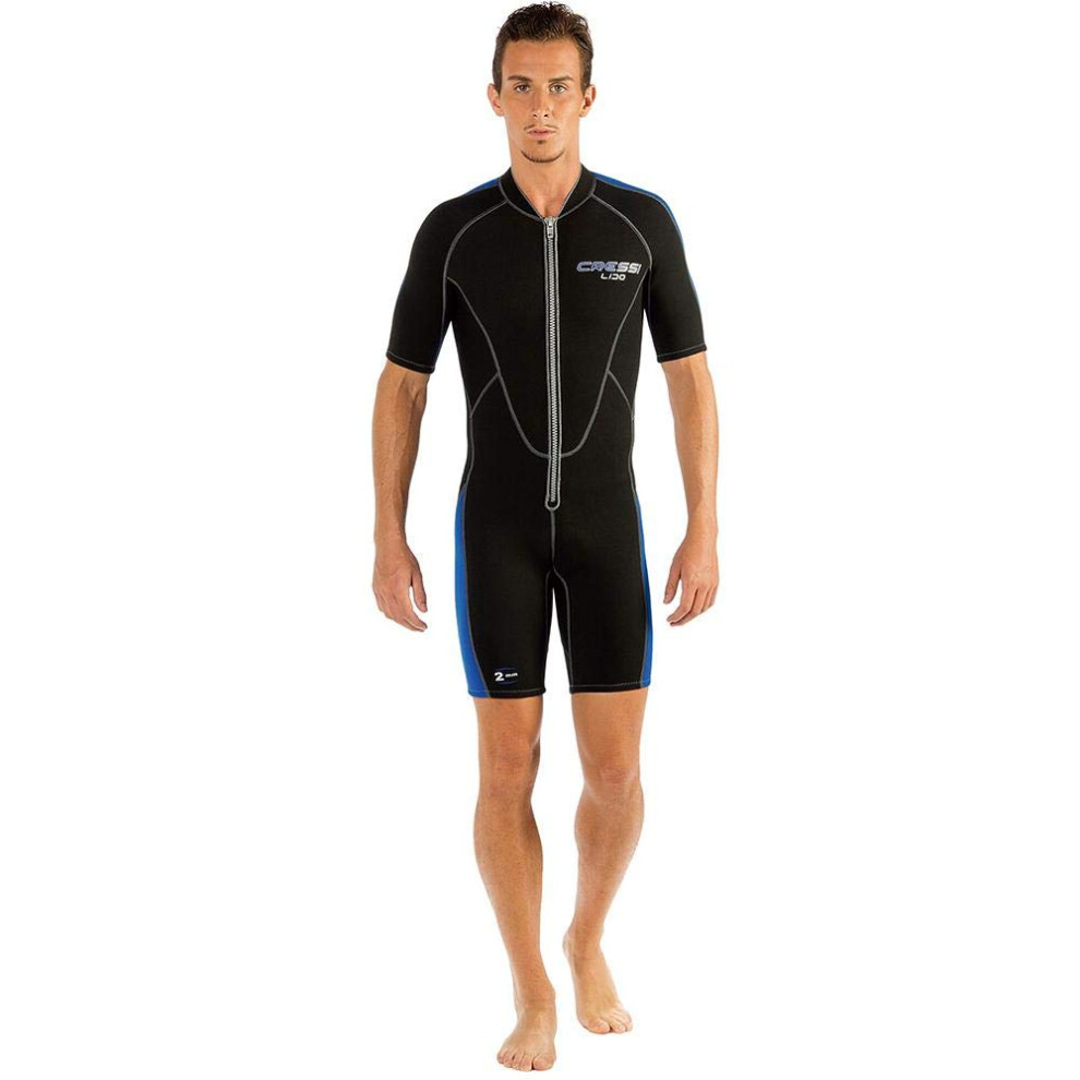 Cressi Lido 2 mm Man  Black/Blue  3XL