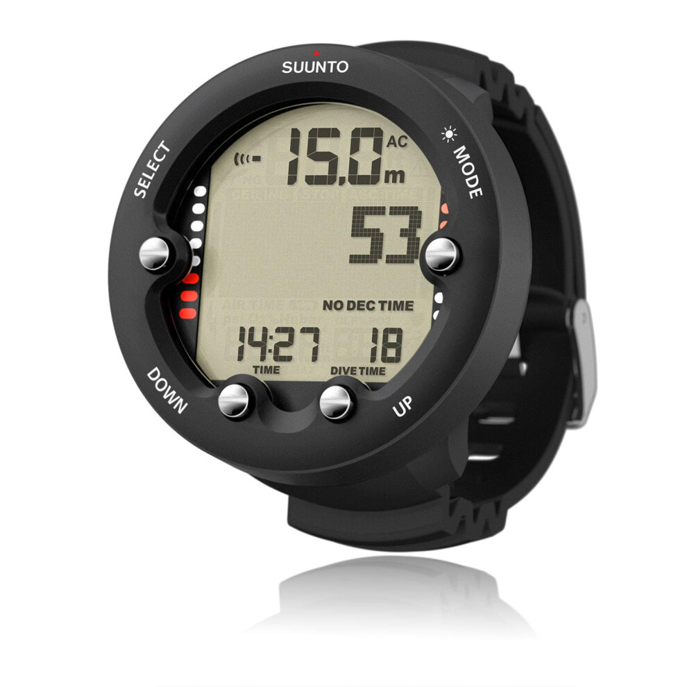 Suunto Zoop Novo Wrist Scuba Diving Computer  Black  Without USB