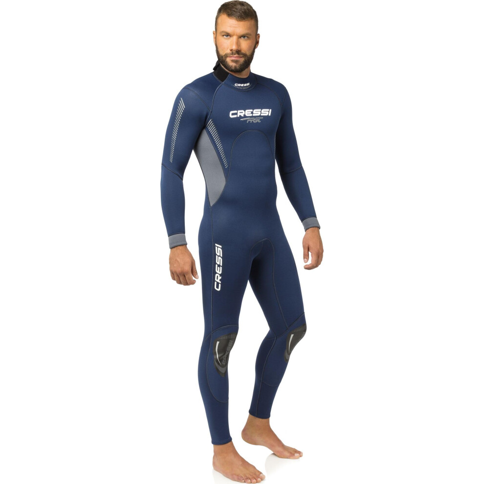 Cressi Fast 3 mm  Blue/Grey  L