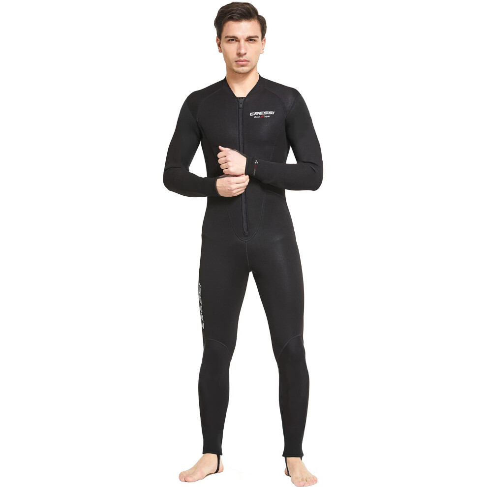 Cressi Undersuit for Drysuit 2 mm Unisex  Black  S