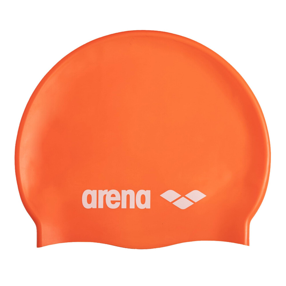 Arena Classic Unisex Soft Silicone Swim Cap for Women and Men  Intensi