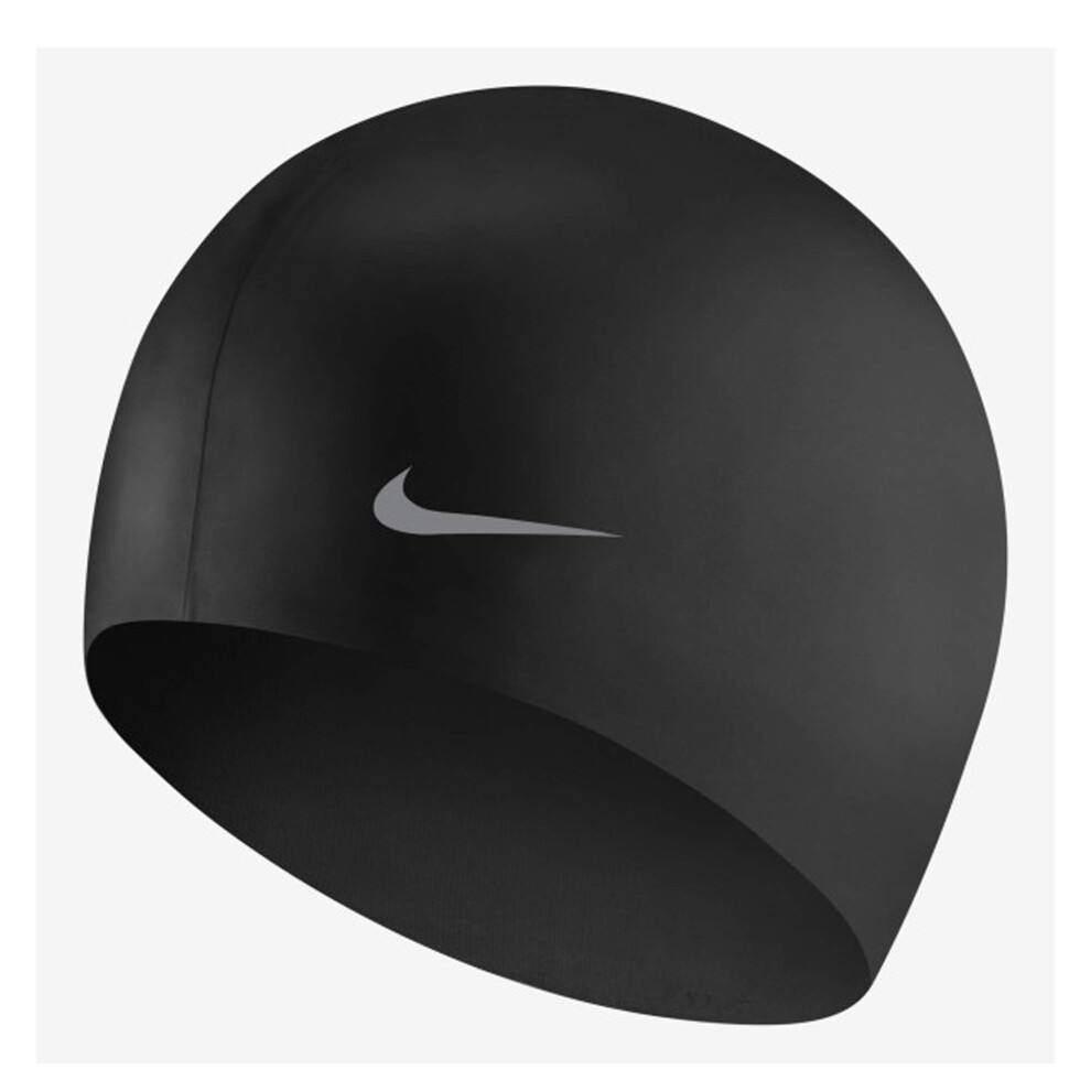 Nike Swim Solid Silicone Youth Cap Black (001) OS