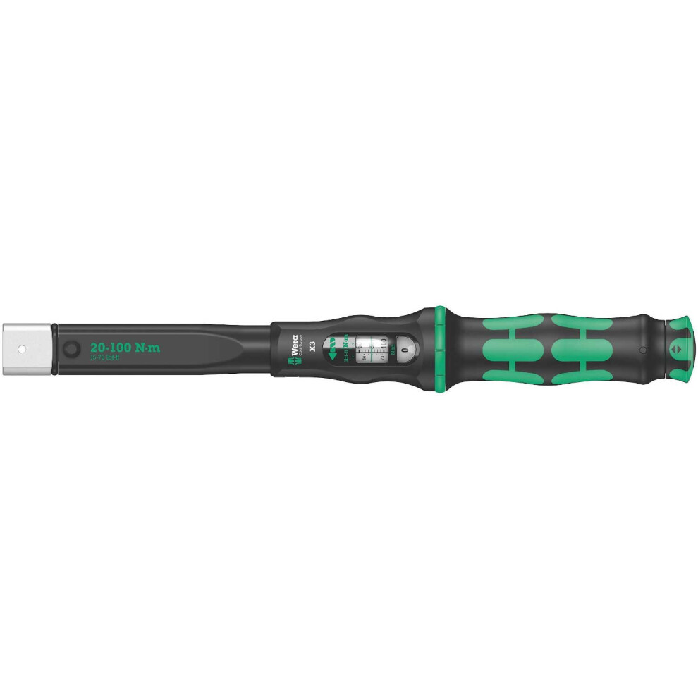 Wera Tools Click-Torque X3 Torque Wrench 20-100 Nm
