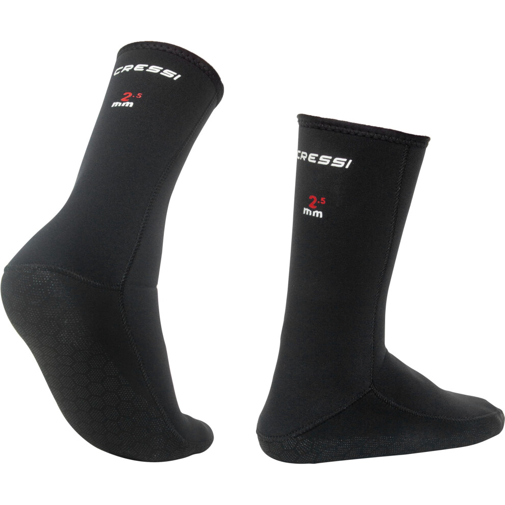 Cressi Anti-Slip Socks 2.5mm  black  S