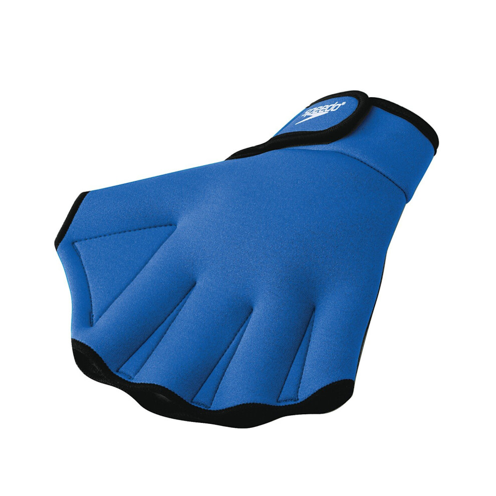 Speedo unisex adult Swim Training Fitness aquatic gloves  Royal  X-Lar