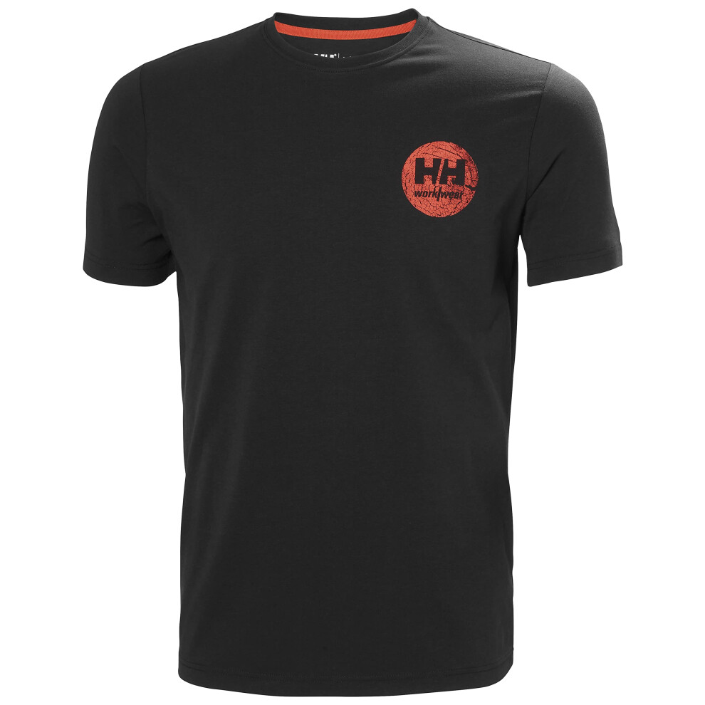 Helly-Hansen Men's Workwear Graphic T-Shirt  Black - M