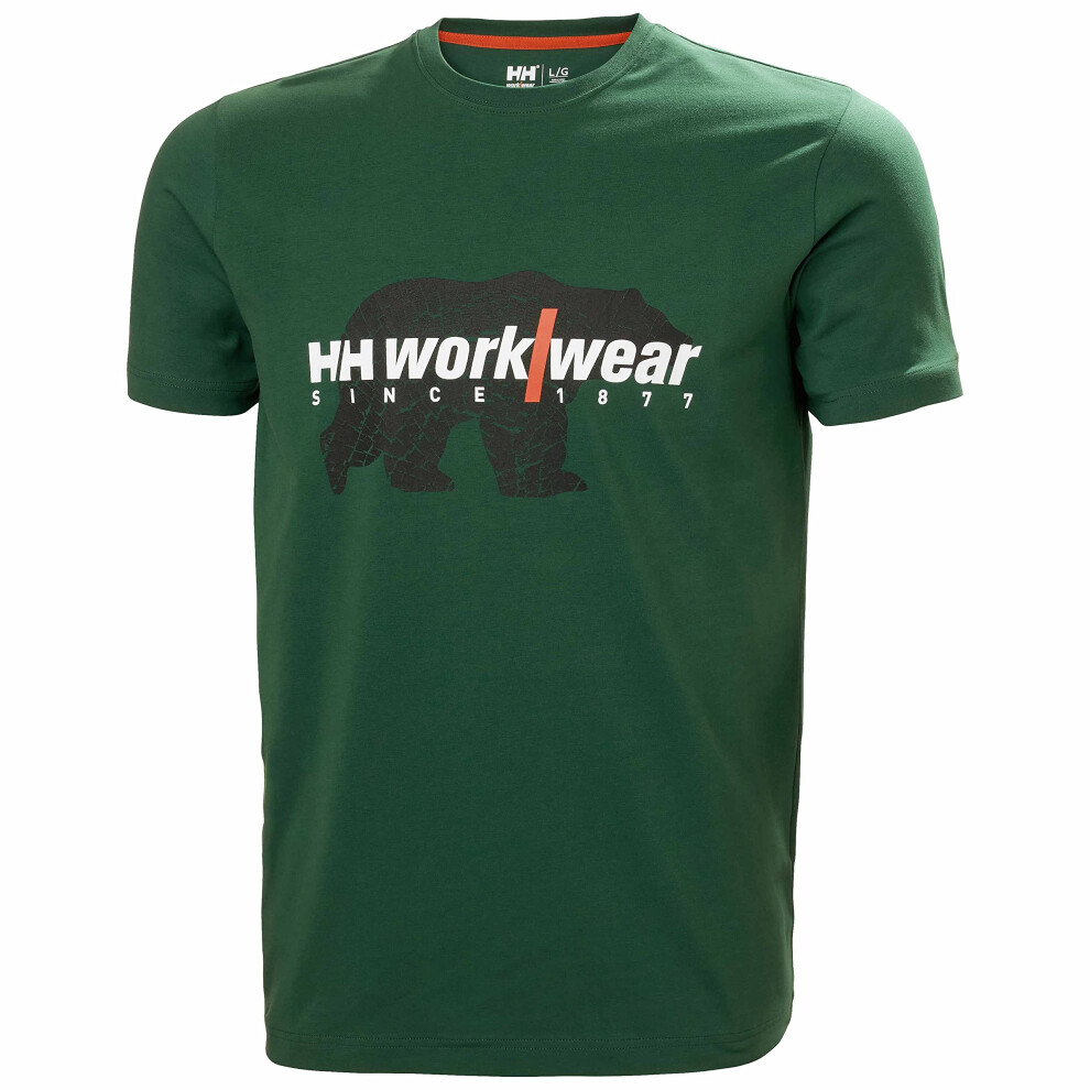 Helly-Hansen Men's Workwear Graphic T-Shirt  Green - L